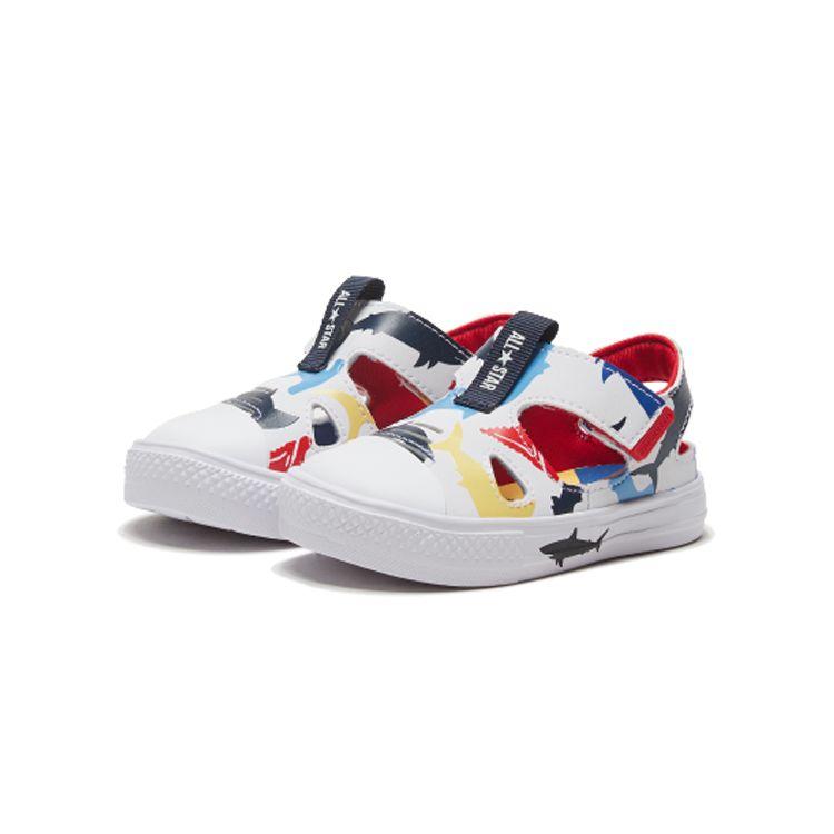 Converse Chuck Taylor All Star Superplay Sandal Baby Shoes White Blue Red 768149C