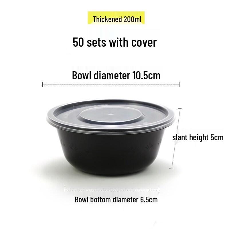 Disposable Food Container Bowl Set