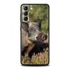 Animal Wild Boar Phone Case For Samsung Galaxy S25 S24 S23 S22 Ultra S20 S21 FE 5G S10 S9 Plus S10E Soft TPU Cover