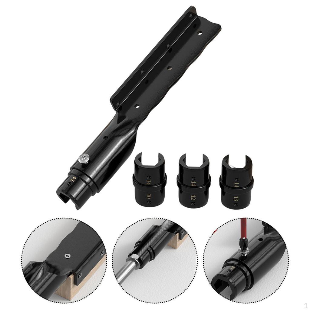 Hex Ceiling Sleeve Set Screw Multifunctional Stable Quick Change Screwdriver for Home