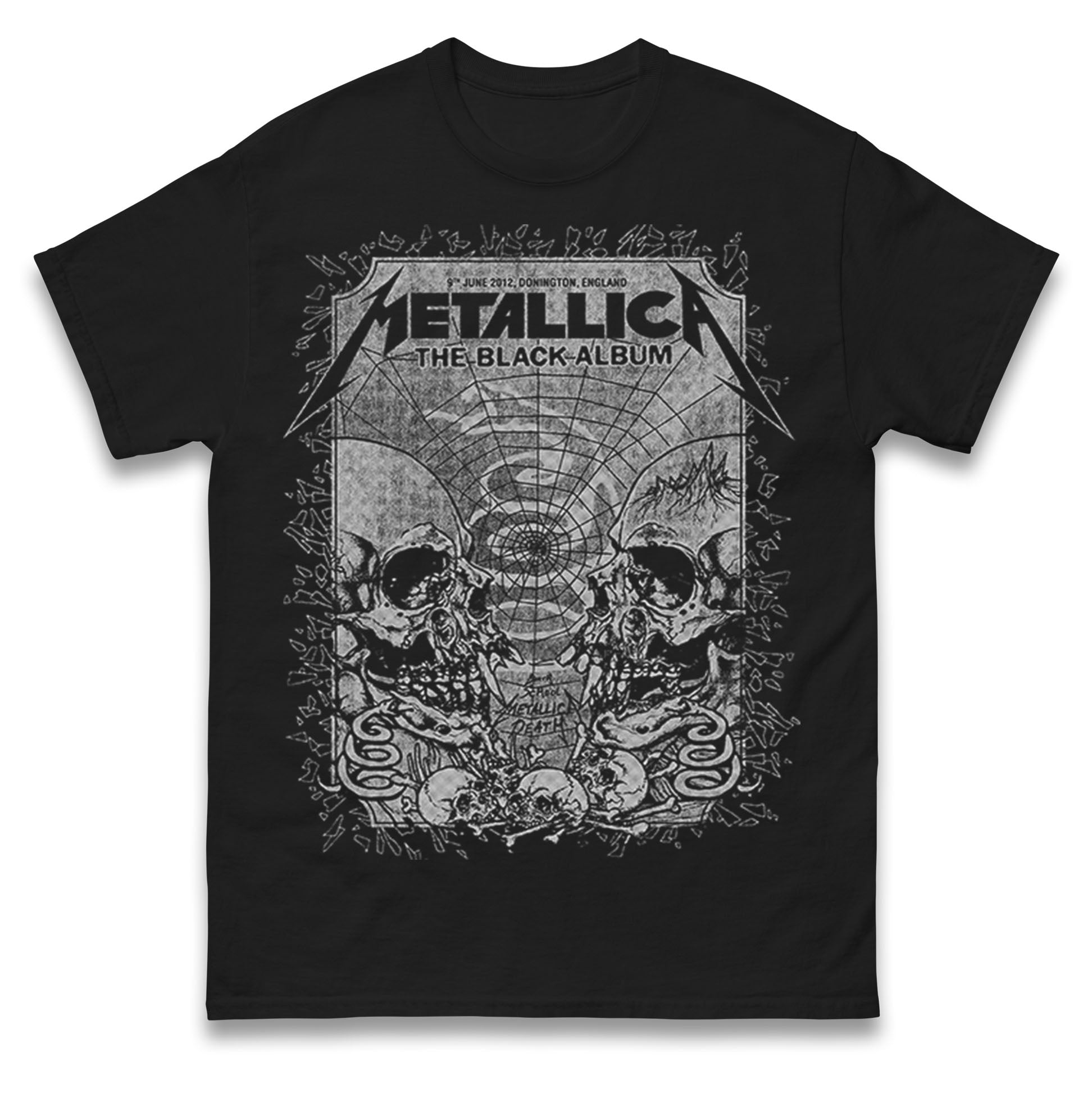 Metallica The Black Album T Shirt Tshirt Mens Womens Unisex Tops Tees S