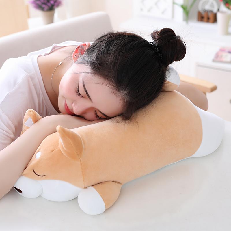1pc 36 /55cm Soft Kawaii Fat Shiba Inu Dog Plush Toy Stuffed Cute Animal Cartoon Pillow Lovely Gifts
