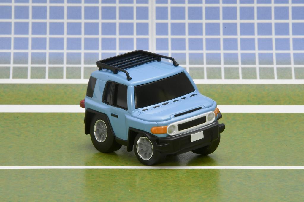 Tomytec Toyota FJ Cruiser Completed Choro-Q Q's QS-07b (Blue)