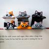 Hanging Cat Bookmark Plastic 3D Printed Long Body Kitten Book Page Marker Animal Decoration Book Lovers Birthday Christmas Gift