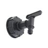 Adaptateur Cuve IBC 1000L Vanne de Rechange IBC Filetage 3/4" Robinet Arrosage Jardin Vanne d'Eau Raccords de Contrôle Interrupteur Réservoir d'Eau