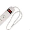 6 Outlet Power Strip Accessories US Plug with Cord Overload Protection for Home Dorm