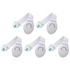 1-20PCS Child Safety Cabinet Lock Plastic Safety Latches Kids Safety Door Lock Protection Drawer Door Cabinet Lock