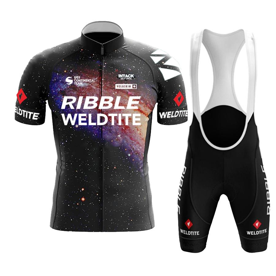 

RIBBLE Cycling Jersey Set 2026 Men Short Sleeve Cycling Clothing MTB Bike Uniform Ropa Maillot Ciclismo Summer Road Bicycle Wear 3XL