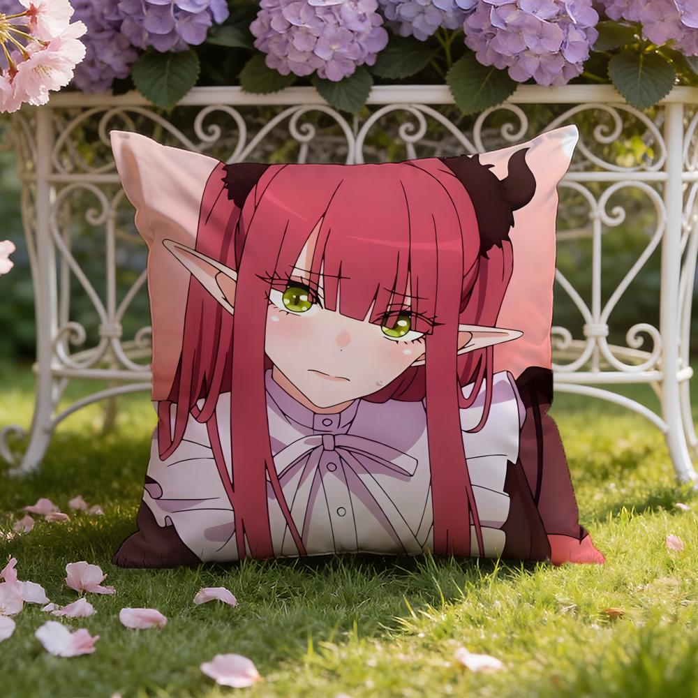 Anime D-Dress-Up D-Darling Cushion Cover Home & Car Dual-Scene Pillow Cover: Reversible for Premium Comfort
