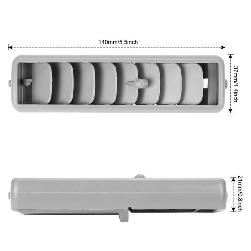 Car Interior Roof Top Air-conditioning Air Vent Grille Gray for Mitsubishi Pajero V93 V97 A/C Air Outlet Replacement 7842A069HA