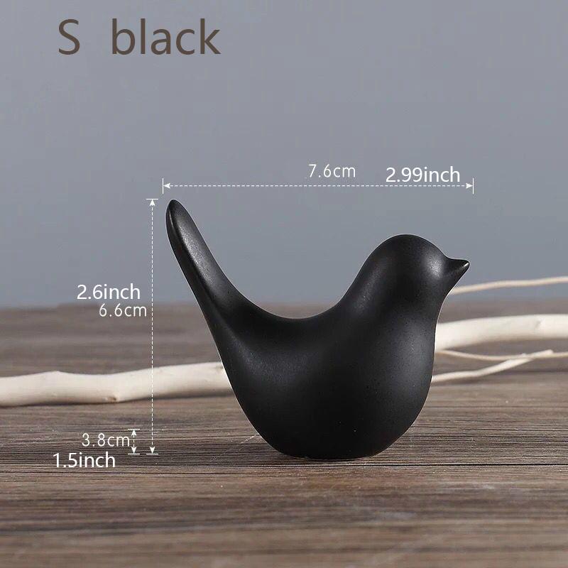 

Современный скандинавский орнамент в виде птицы – минималистский керамический декор, черно-белый акцент на полке, скандинавский декор для дома, абстрактное настольное искусство S black