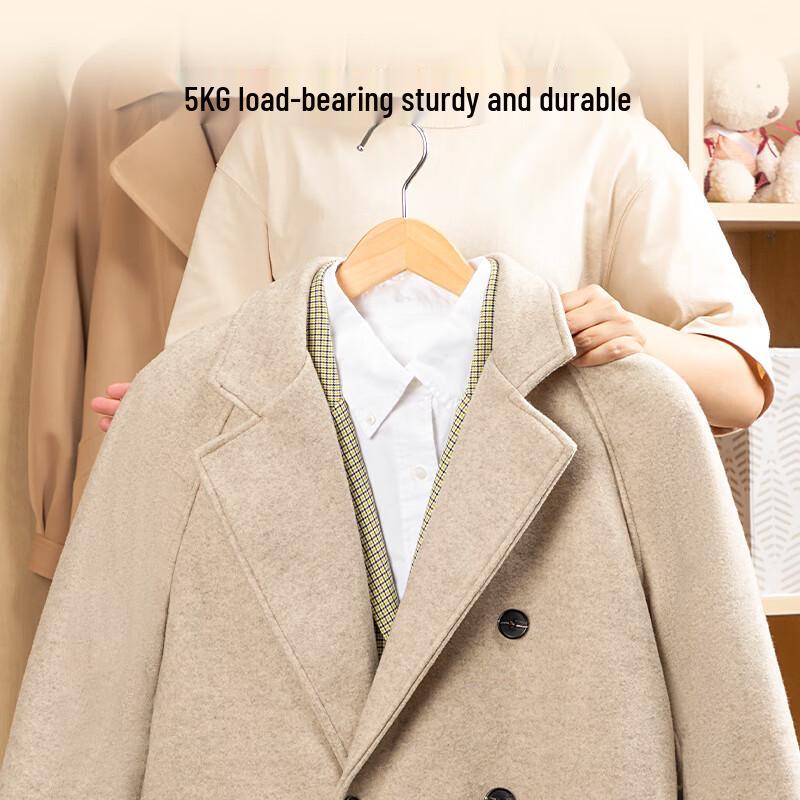 Wooden Seamless Clothes Hanger