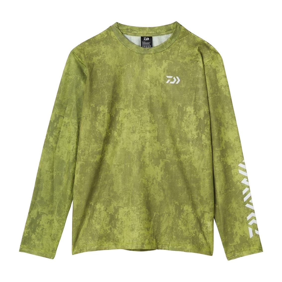 

Рубашка с длинным рукавом из сухой сетки, низ лаймовый [DAIWA] DE-8624