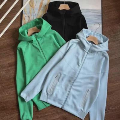 Men's Tri-Color Hooded Zip-Up Jacket - 2024 Spring/Autumn Collection, Breathable & Casual Sportswear
