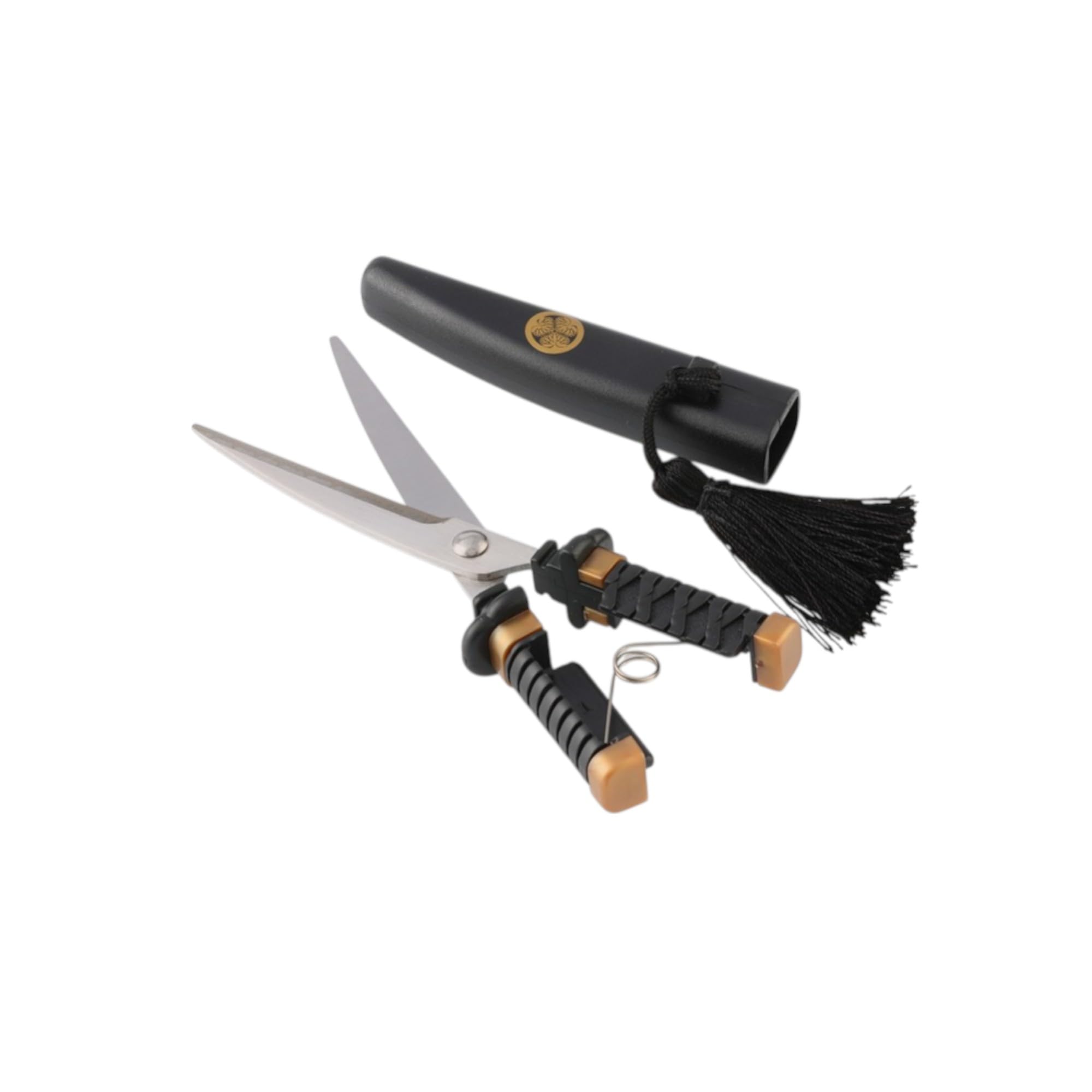 

Nikken Cutlery Omamori Katana Scissors Tokugawa Ieyasu Model Red MS-15IE