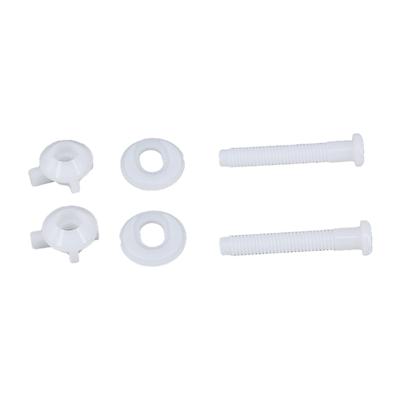 2pcs/set Easy To Install Toilet Screw Kits Durable & Reliable Toilet Repair Set Convenient Toilet Bolt Replacement