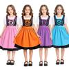 Halloween Costume For Girls Oktoberfest Cosplay Dress With Polyester Fabric For Kids