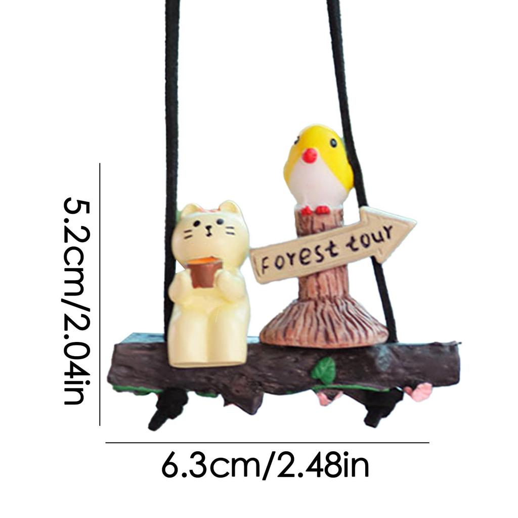 Cute Cat Car Decoration, Cute Cat Cartoon Design Car Decoration - Cat Car Ornament