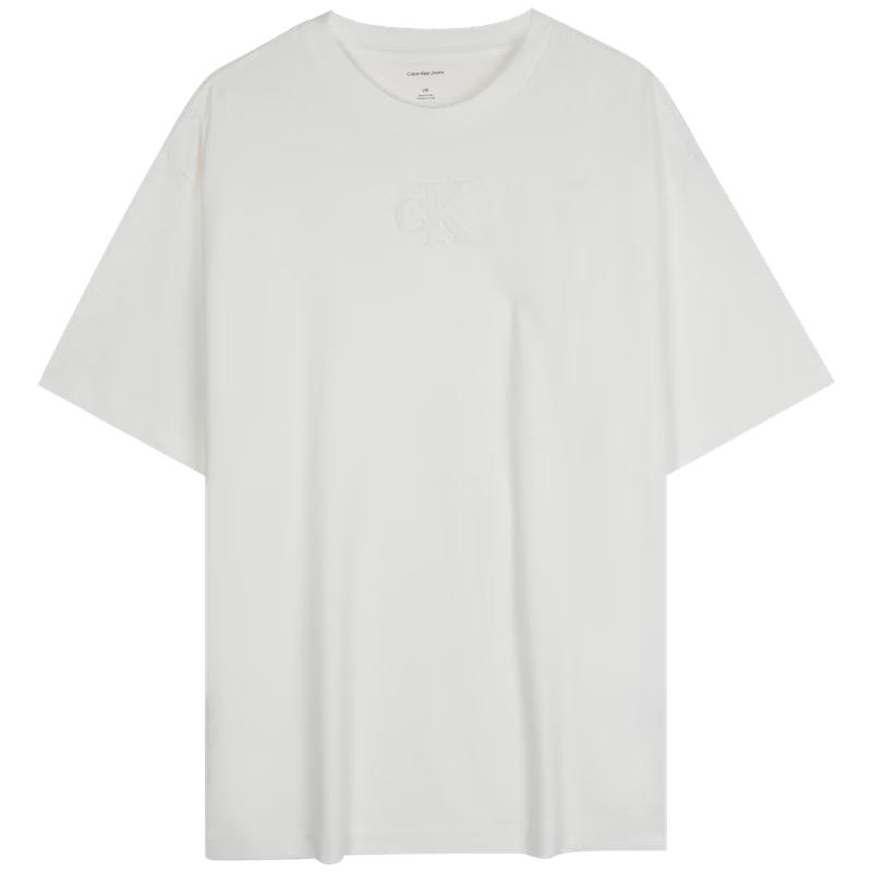 

Calvin Klein Джинсы Мужская Хлопковая Футболка с Тисненым Логотипом M
