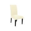 Stretch Jacquard Dining Chair Cover Solid Color Dustproof Seat Slipcover Elastic Anti-Cat Scratch Chair Case For Living Room