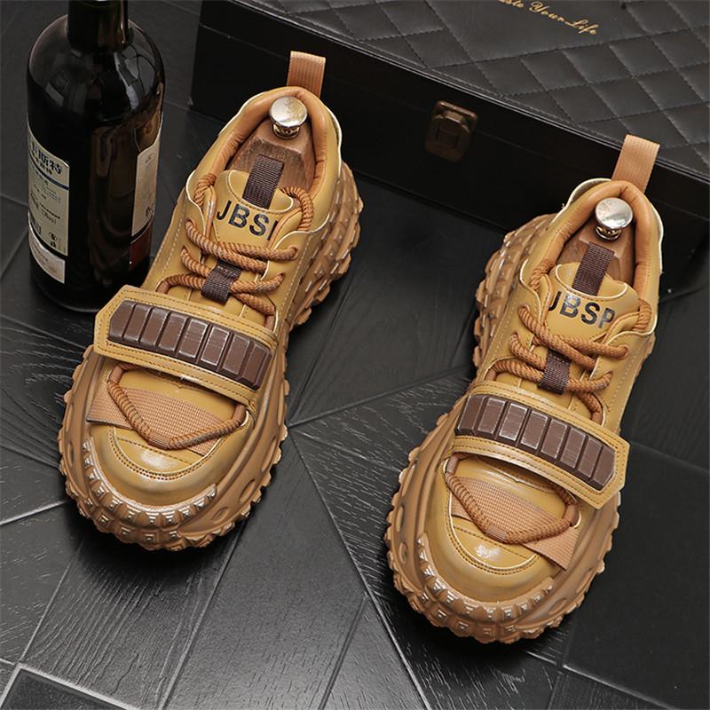 Men's Sneakers Fashion High Quality Casual Sports Shoes for Men Platform Non-slip Running Shoes Male Soft Platform Shoes zapatos