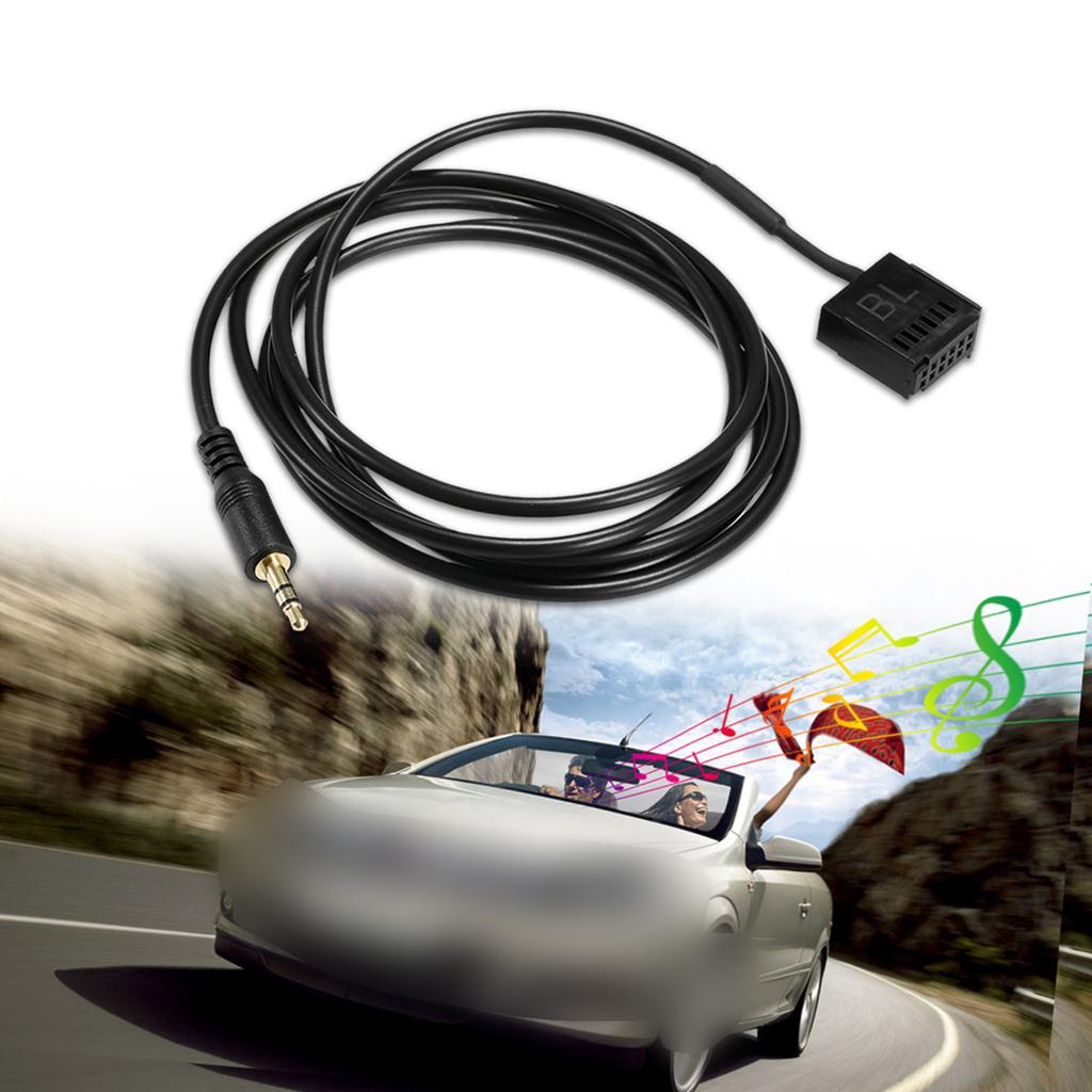 AUX IN Cable Adapter 6000 CD Aux Car Stereo Replacement for Ford Fiesta Ford Focus 6000 CD