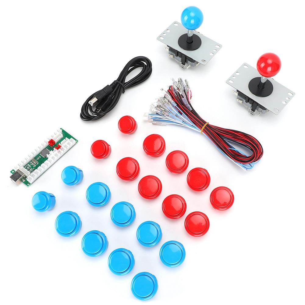 Game Accessory Joystick DIY USB Game Set for Win8 Win7 Vista XP 2000 98 Linux