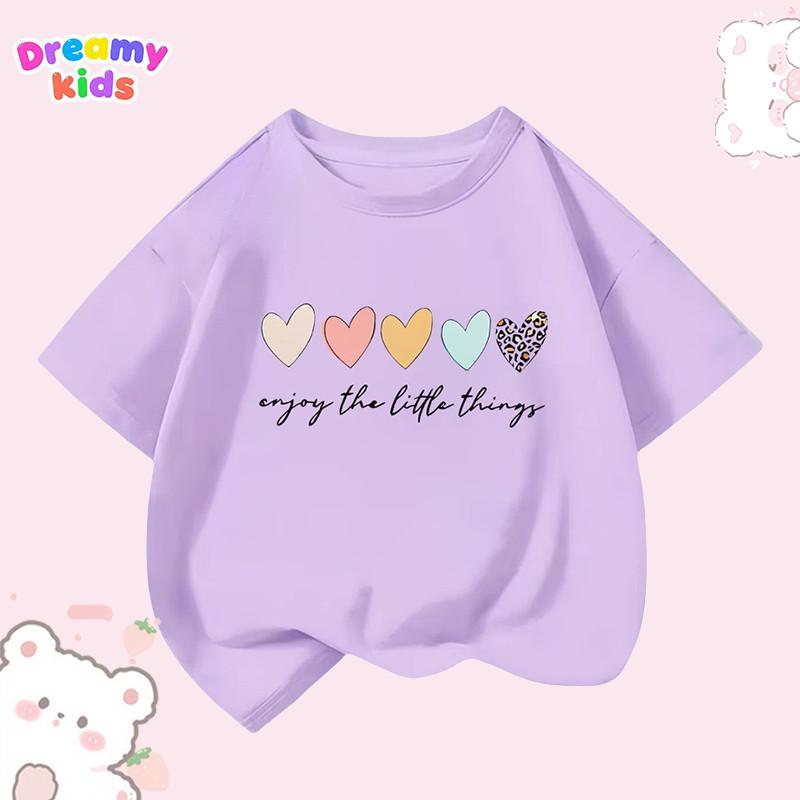 Dreamy Kids Quick Delivery Children s Round Neck T-shirt Cartoon Pattern 150