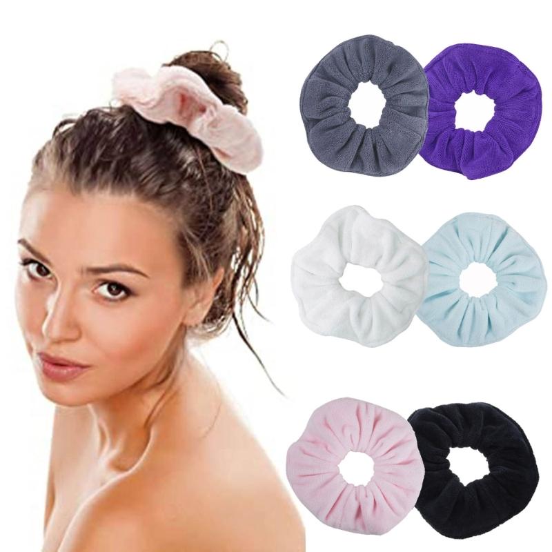 Scrunchies Asciugacapelli Microfibra Elastici per Capelli per Capelli Bagnati Porta Coda di Cavallo Scrunchies Grandi Asciuganti Scrunchies Asciugatura Capelli