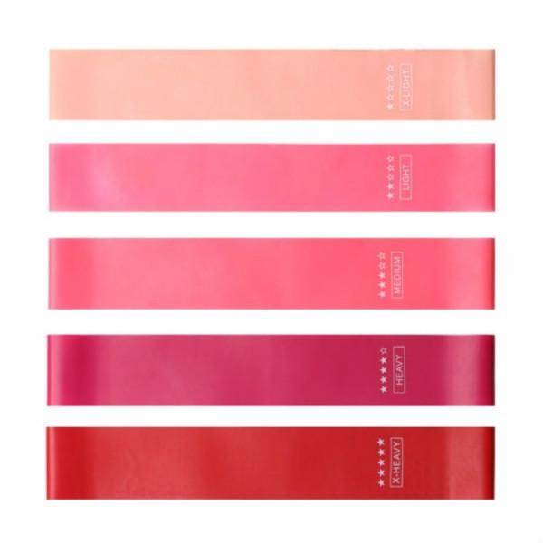 Buy Bande De Resistance 5 En 1 Latex Elastique Avec Anneau De Degrade Rose 5 Pieces At Affordable Prices Free Shipping Real Reviews With Photos Joom