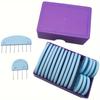 Lavender Purple Knitting Shaping Pins for Shawl and Scarf DIY