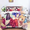 Anime Nekopara Sexy Girl Bedding Set Boys Girls Twin Queen Size Duvet Cover Pillowcase Bed Kids Adult Home Textileextile