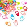 300pcs Plastic Color-mixing Knitting Markers Lock Type DIY Safety Snap-type Pin Marking Counter Sewing & Knitting Supplies YMY