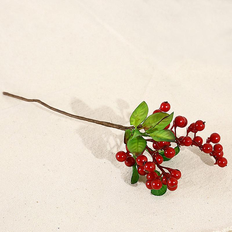 Artificial Blueberry Christmas Berry Fake Fruit Christmas Decorations DIY Wedding Bouquet Photo Decor New Year Christmas Decor