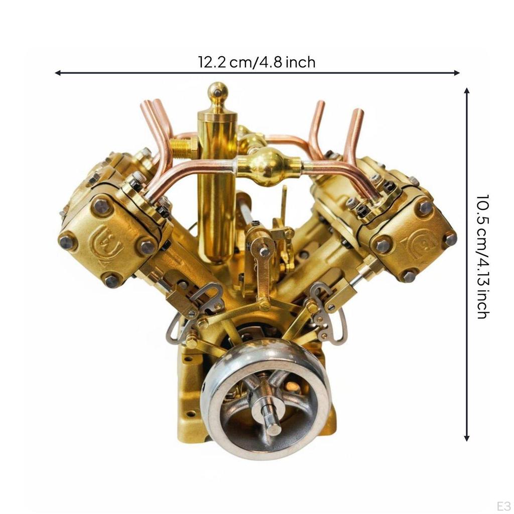 Engine Model High Precision Miniature Steam Mechanical Aesthetic Desktop Ornament for