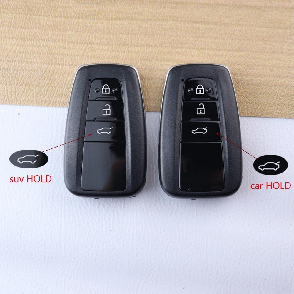 2 3 4 Buttons Car Key Fob Case Shell Housing For Toyota Camry Avalon C-Hr Prius Prado Corolla C-Hr Rav4 /Land Cruiser -