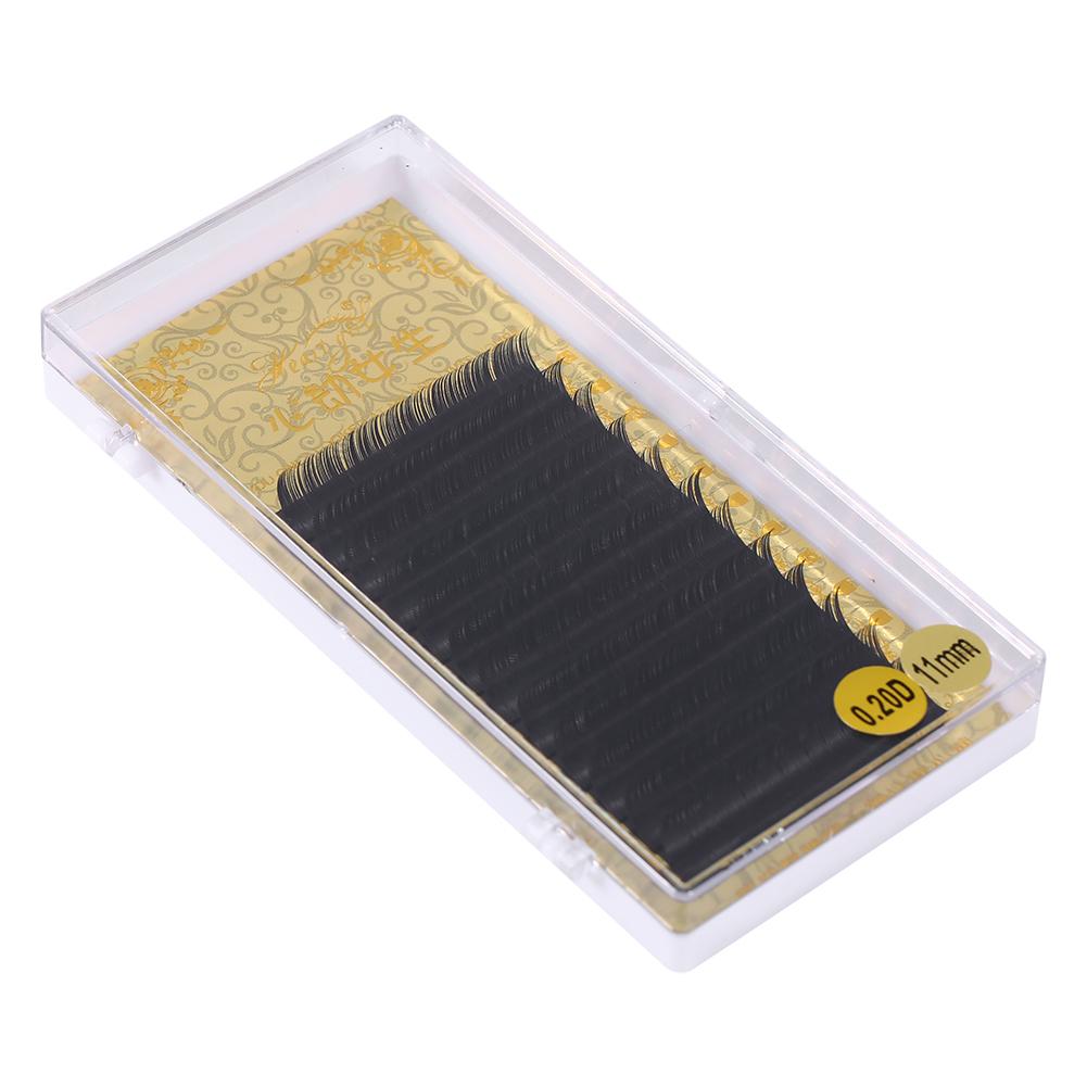 

Imitation Mink Individual Eyelash Extensions Professional Make up False Lashes(0.20B,10mm)