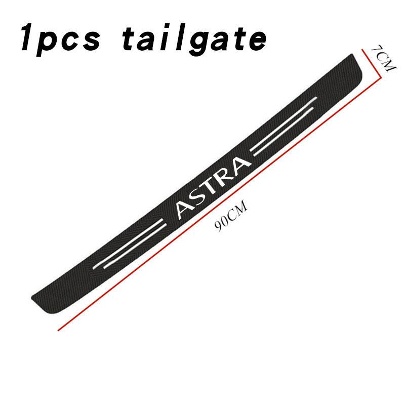 

Car Door Sill Carbon Fiber Car Sticker Protector Strip Waterproof Protect Film for opel Astra accessorie Anti-drity Anti-scratch