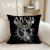 Music Arch Enemy Cushion Cover Pillowcase Set Pcs x x Breathable Washable Sofa Cushion Cover