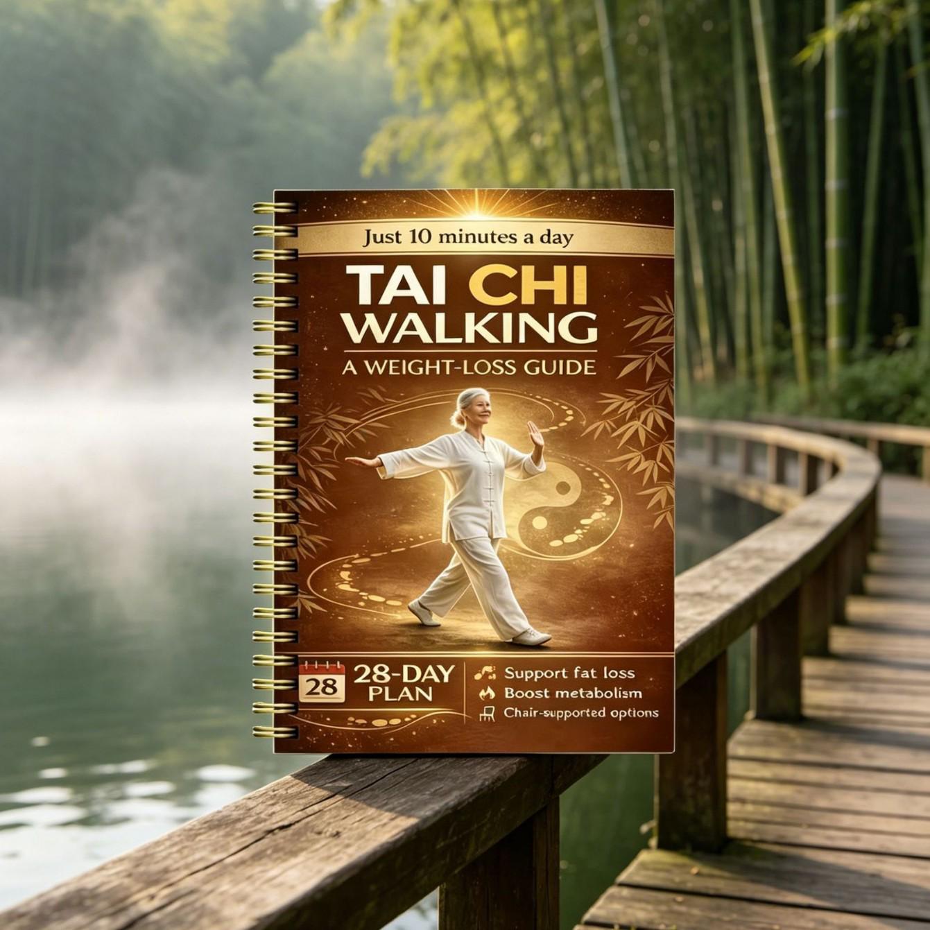 28-Day Tai Chi Walking Guide: 10-Minute Daily Plan for Weight Loss