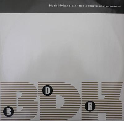 12inch Record BIG DADDY KANE - Ain't No Stoppin' Us Now W2635TX Cold Chillin' 1989 UK Dance & Electronica Used