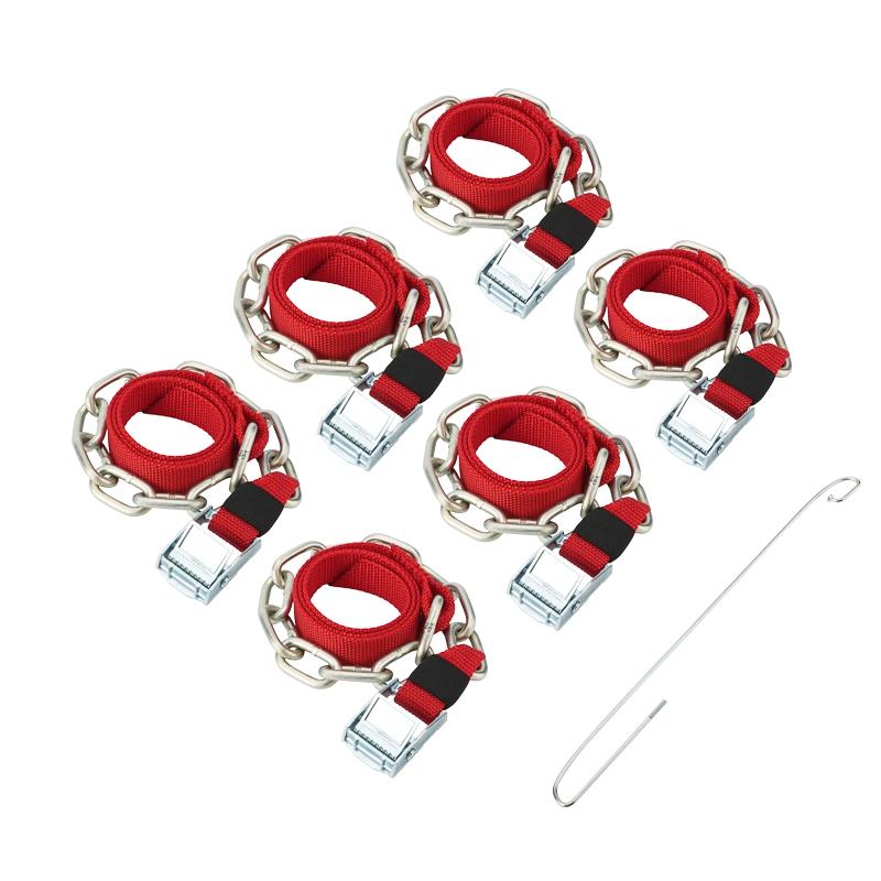 

Цепь на колеса Rexant для кроссоверов однорядная КТ 6 шт 07-7025-1