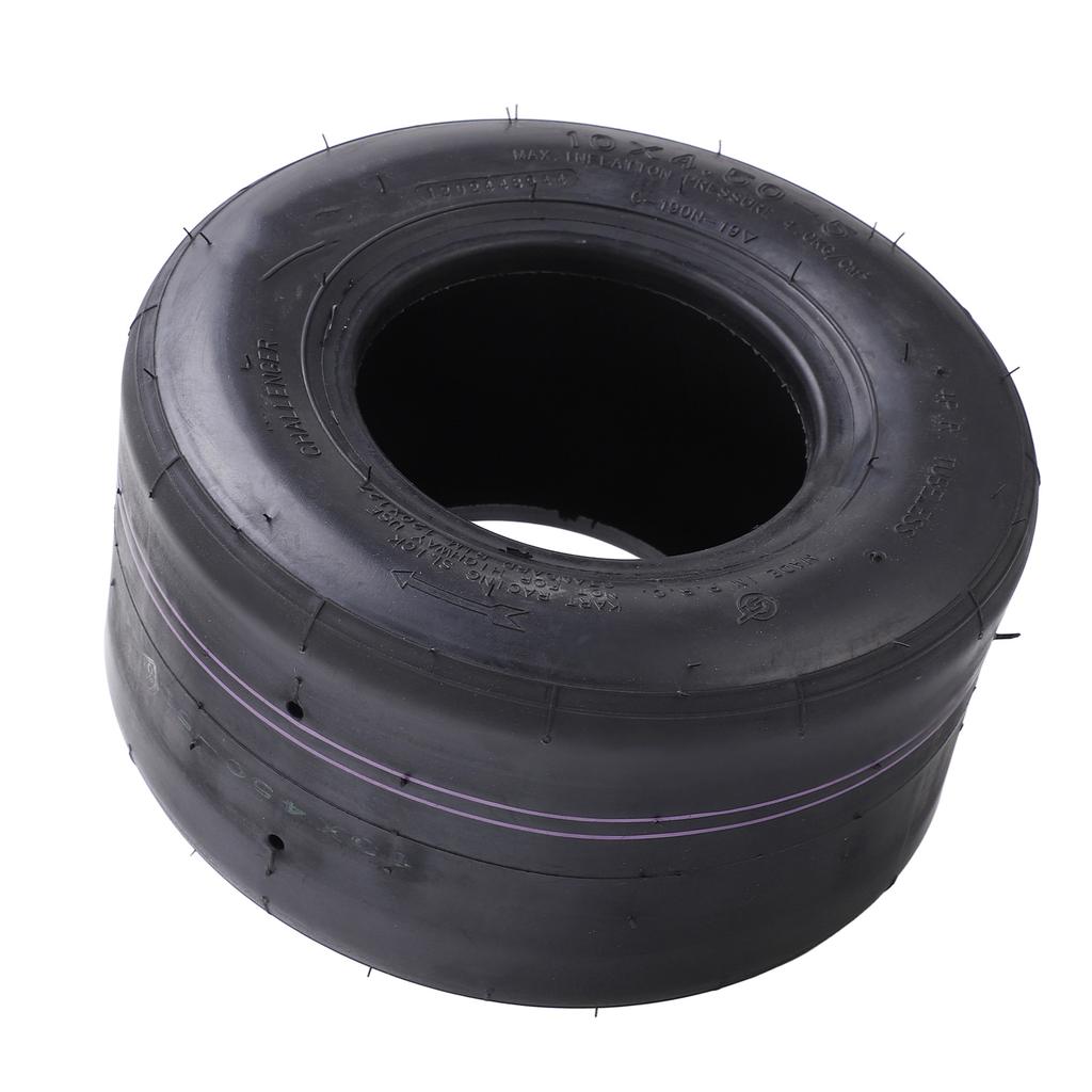 Kart Schlauchlosreifen 10x4.50?5 Hochfeste Vakuum-Ersatzreifen für Kart-Vorderrad