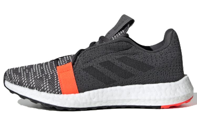 

Adidas Senseboost Go J Cushioning Kids Training Shoes Gray Black Red Teenagers EE4031 37⅓