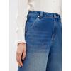 Langzi Premium High-Waisted Wide-Leg Flare Jeans