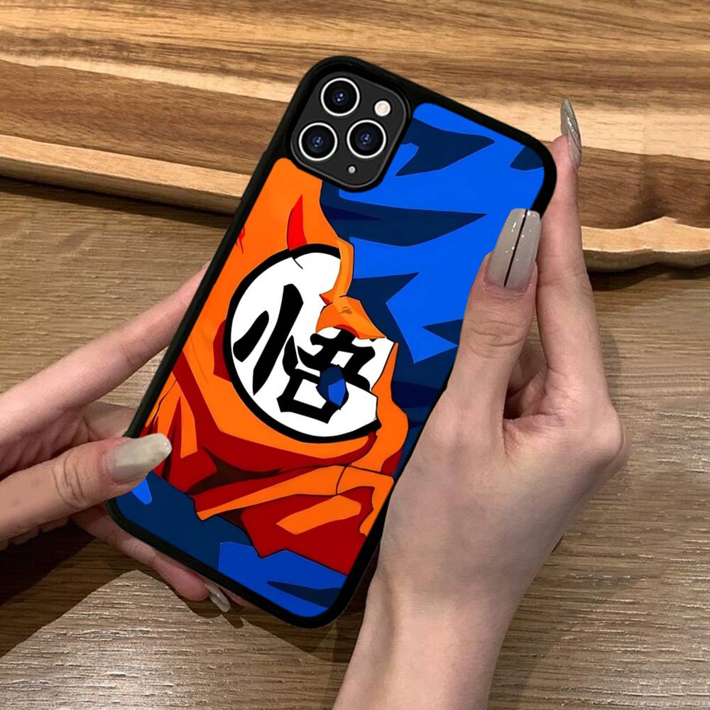 

Anime Gokus-DBZ Phone Case Silicone PC+TPU For iPhone 11 12 13 14 15 16 17 Pro Max Cover Mobile Cases iPhone 17 Pro