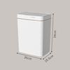 Automatic Induction Hotel Bathroom Classification Garbage Bin Household Kitchen Seam with Cover Garbage Storage Bin Practical Furniture