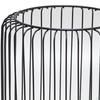 Hollow Lantern Candle Holder Metal Candlestick Retro Style Stand for Home