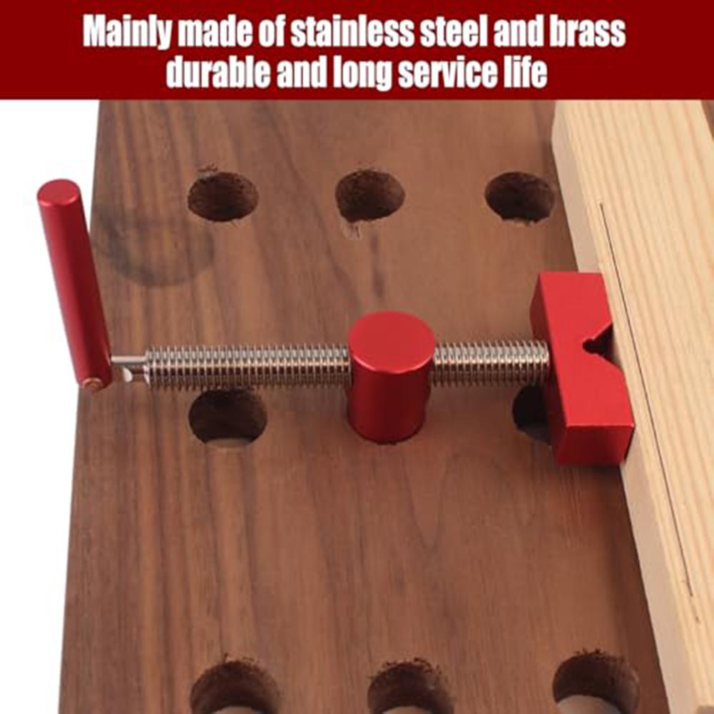 

Desktop Clip Clamp Set Perfect For Woodworking & CNC Machining Adjustable Screw Clamp Stoppers Hand Tool 20mm