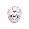 Killer Curved Baseball Mask Enamel Pins Custom Halloween Horror mask Brooches Lapel Badges Punk Gothic  Jewelry Gift for Friends